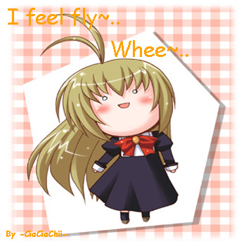 I feel fly~