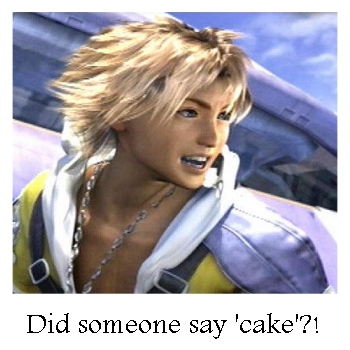 Tidus Likes Cake