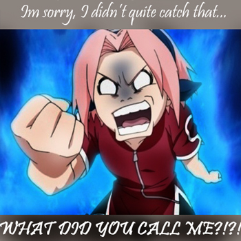 Angry Sakura