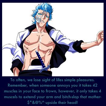Advice from Grimmjow