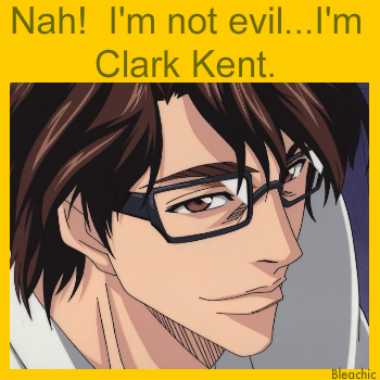 Aizen...Clark Kent?