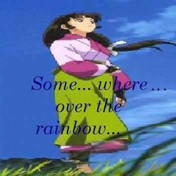 Some... where... over the rainbow
