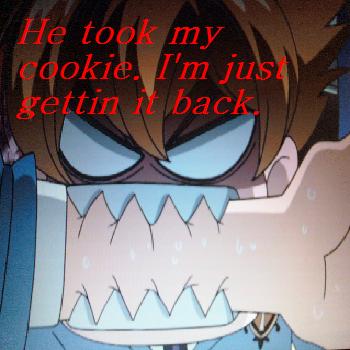 He took my cookie
