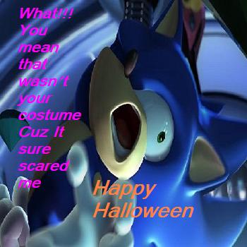 Sonic's fright