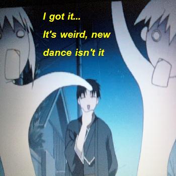 Its a weird dance