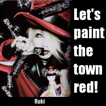 Ruki: paint_town_red