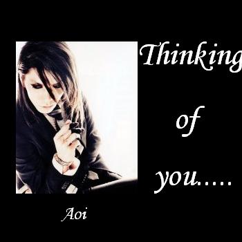 Aoi: thinking of you