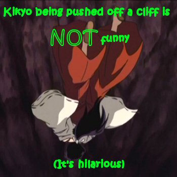 kikyo and cliffs