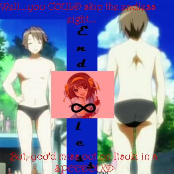 This is why you should not skip the endless eight! XD