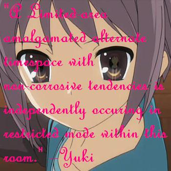 Yuki's Incomprehensible Words! XD
