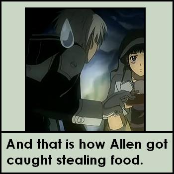 Allen stole food?!?!?