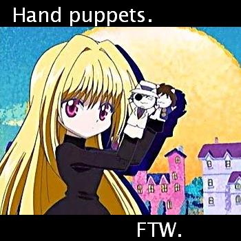 Hand Puppets!