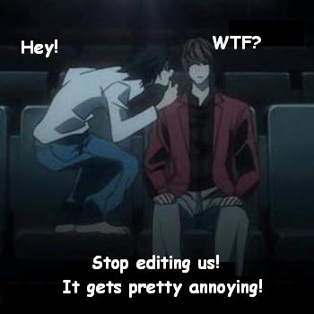 Stop editing L