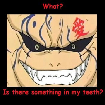 Shukaku's teeth
