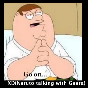 Peter watching Naruto?!