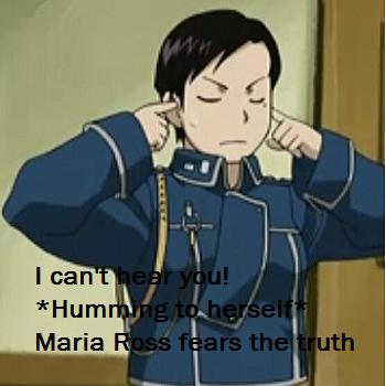 Maria Ross can't hear you!