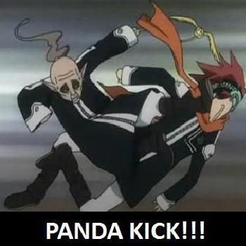 panda kick ;D