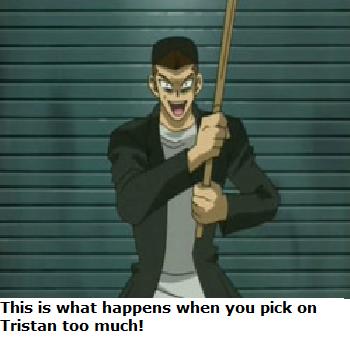Psycho Tristan+big stick= anime chaos