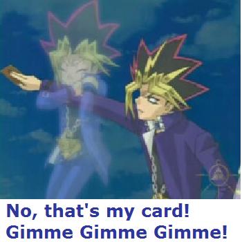 Give me the ring-I mean card!