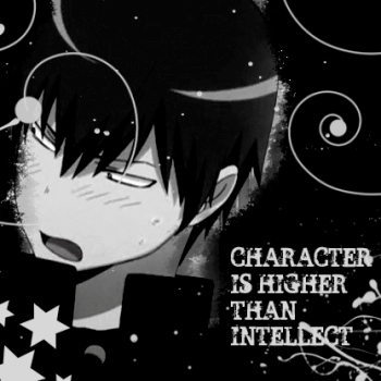 Character is precious