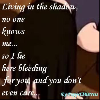 Being the shadow