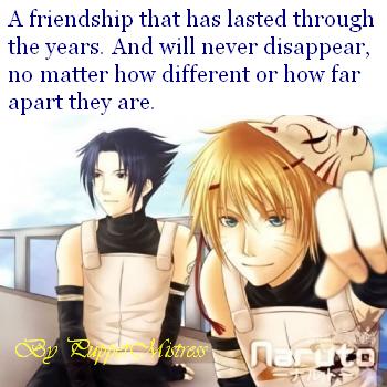 Naruto and Sasuke, Best Friends.
