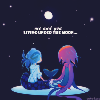 Under the moon