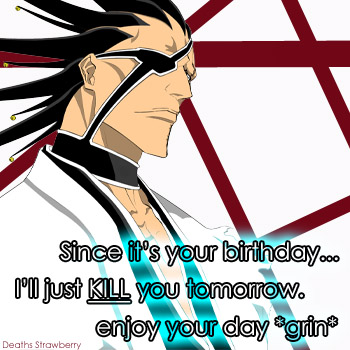 ...You're Birthday huh?