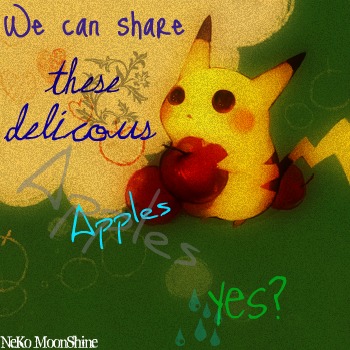 Apples to....Pikachu?