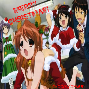 Haruhi Says Merry Christmas