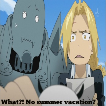 No summer vacation?!