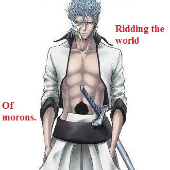 Weird Grimmjow card!