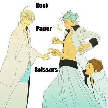 Rock, paper, scissors and hole?