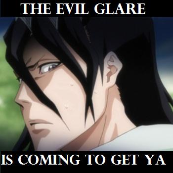 The evil glare