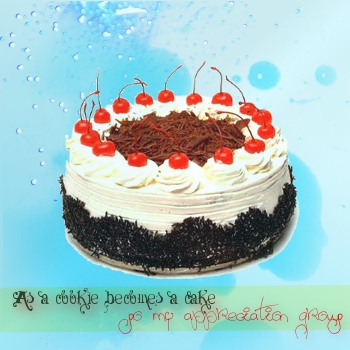 Appreciation cake