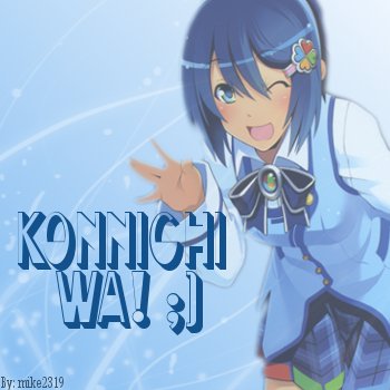 Konnichi wa!