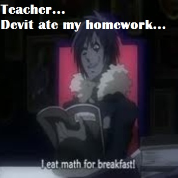 Devit Eats math!