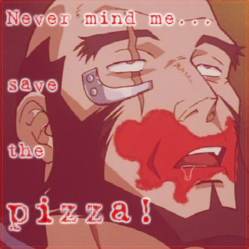 Save the pizza